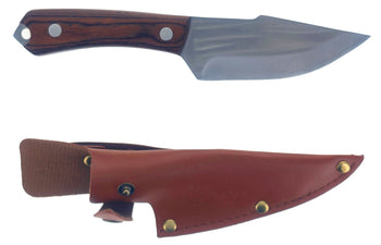 KHK1114WH 8.25 Fix Blade Hunting Knife and Sheath